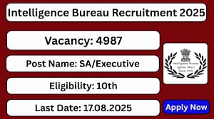 IB Recruitment 2025